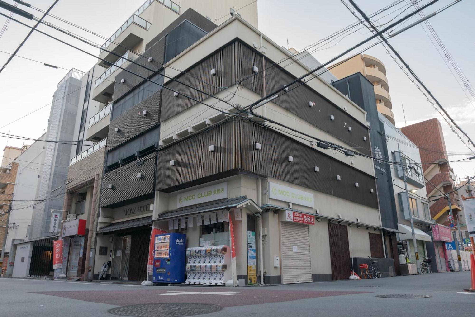 Wonz Hotel Self-Check-In Osaka Exterior photo