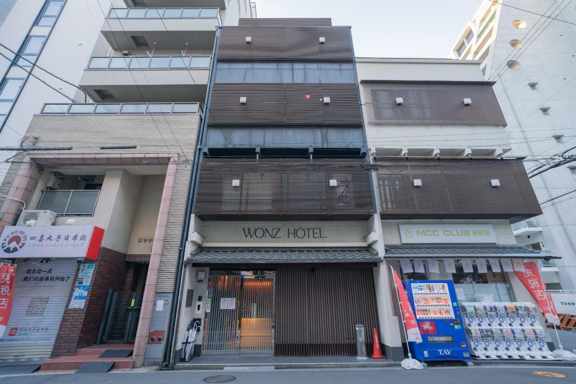 Wonz Hotel Self-Check-In Osaka Exterior photo